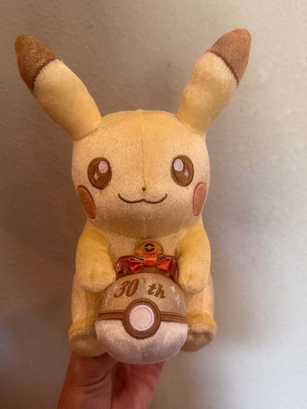 Pokémon Center 30th Anniversary Celebration Pikachu Plush Official Limited Editi